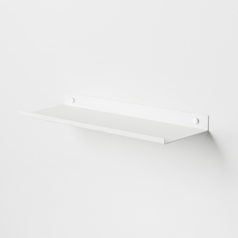 Mensola bagno semplice 40 bianca