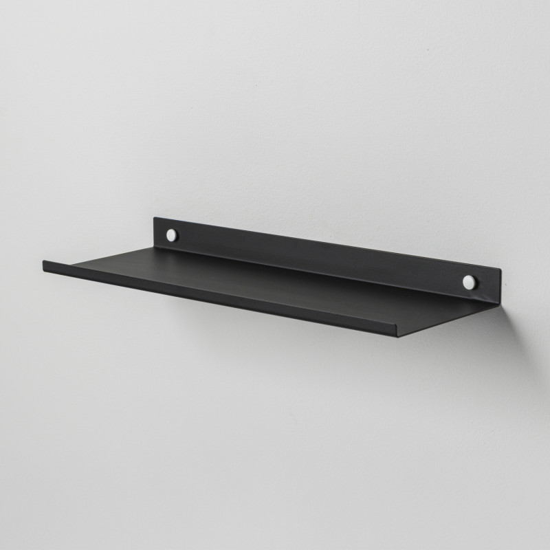 Mensola bagno semplice 40 nero