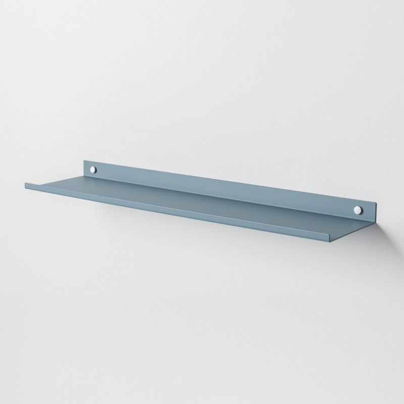 Mensola bagno semplice 60 azzurro