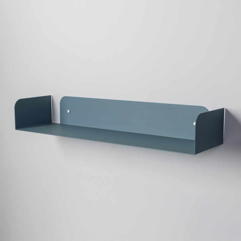 Mensola portalibri 80 azzurro