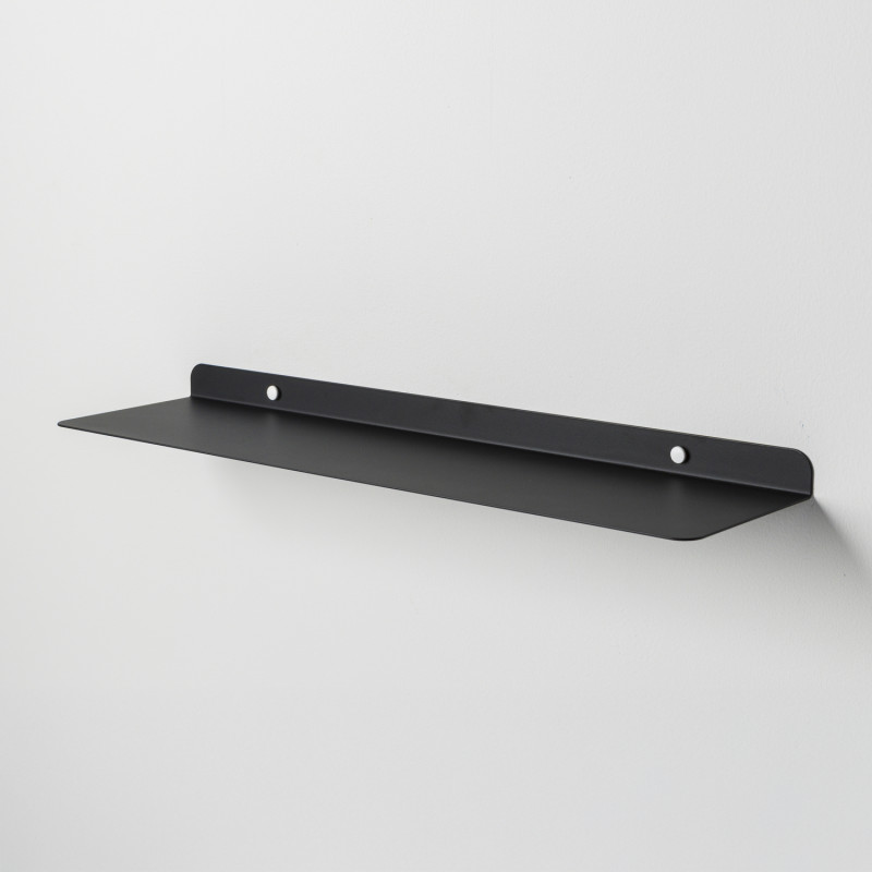 Mensola piana 60 nero