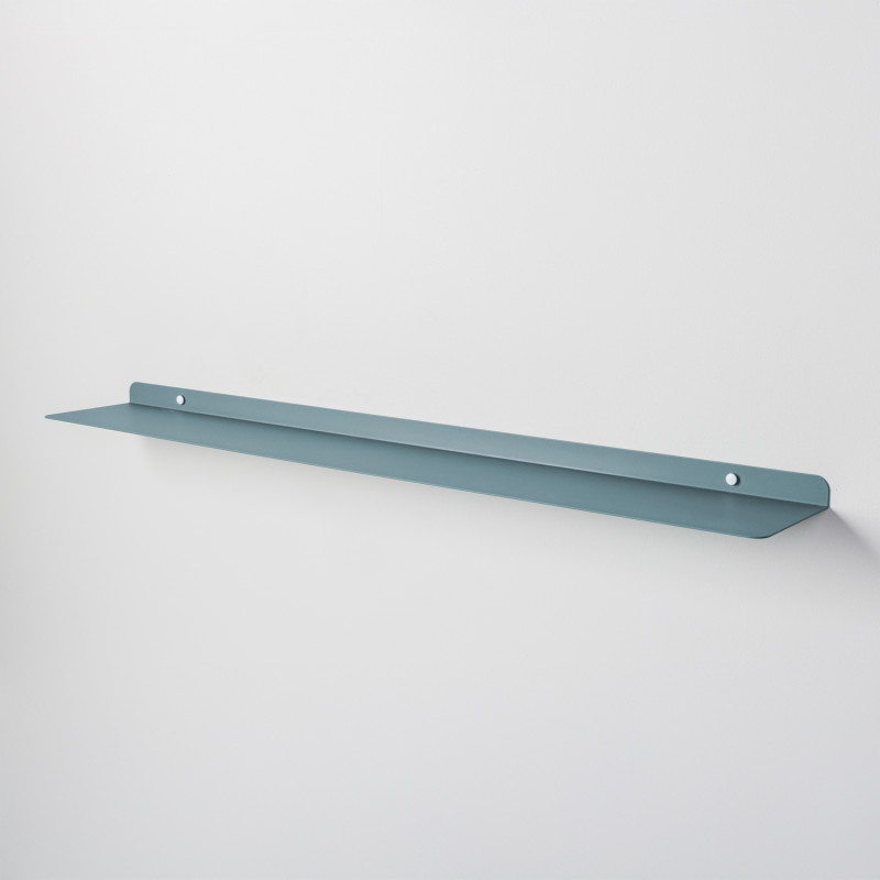 Mensola piana 100 azzurro